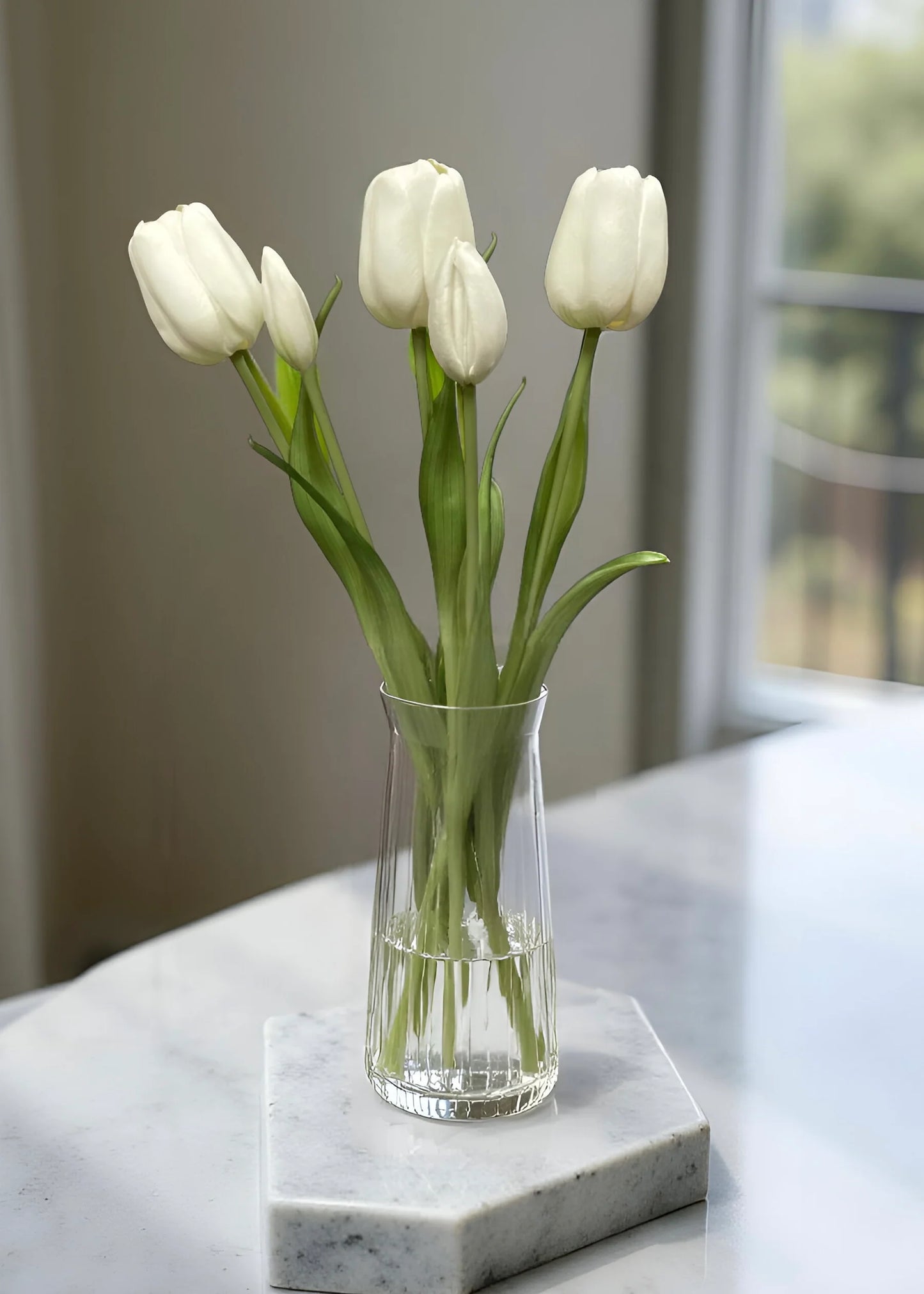 White Tulip Bouquet