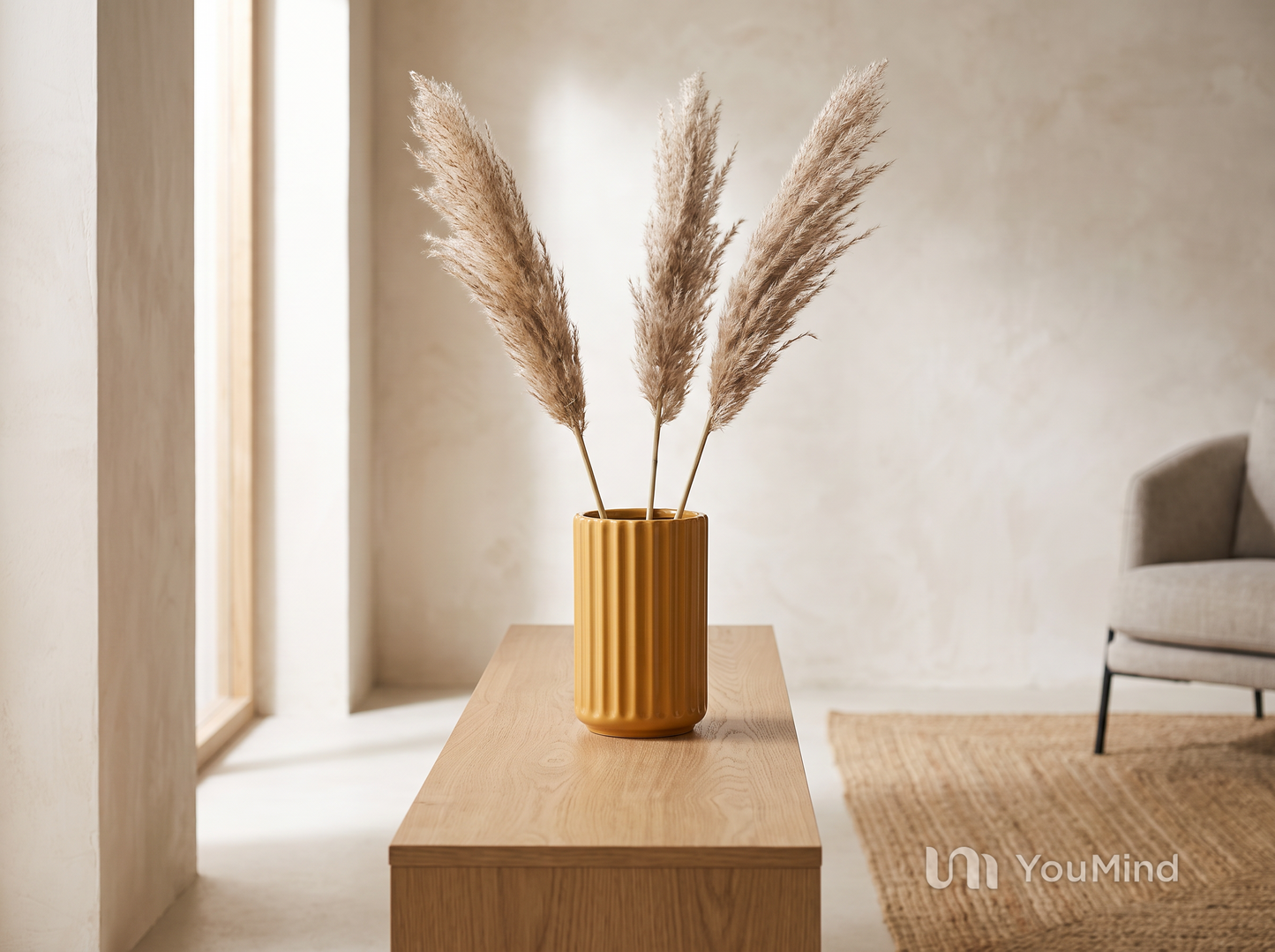 Ochre Beam Vase